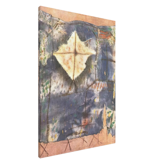 Paul Klee - RAVAGED LAND 1921 Canvas - 20x30 cm / 8x12 inches-canvas