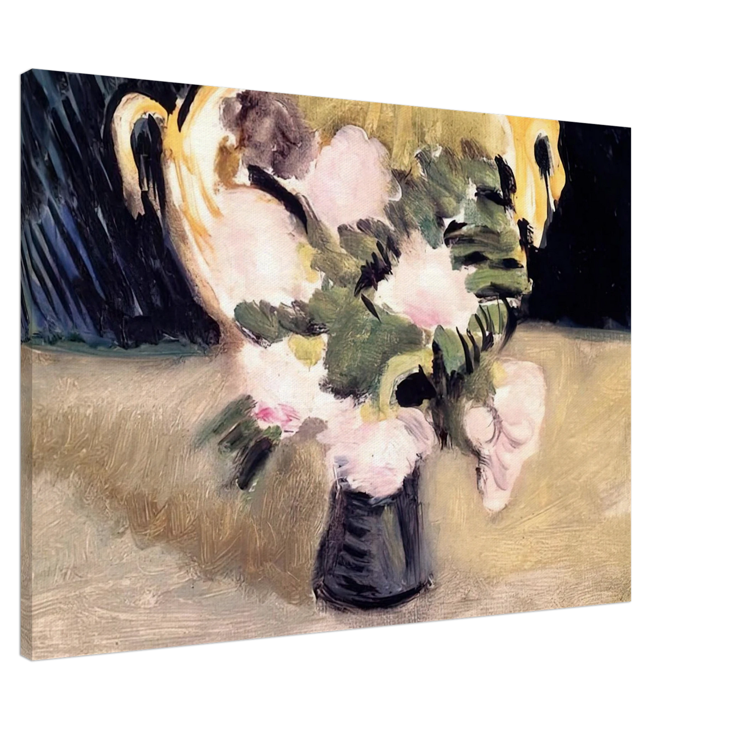 Henri Matisse - FLOWERS 1919 Canvas - 20x30 cm / 8x12 inches-canvas