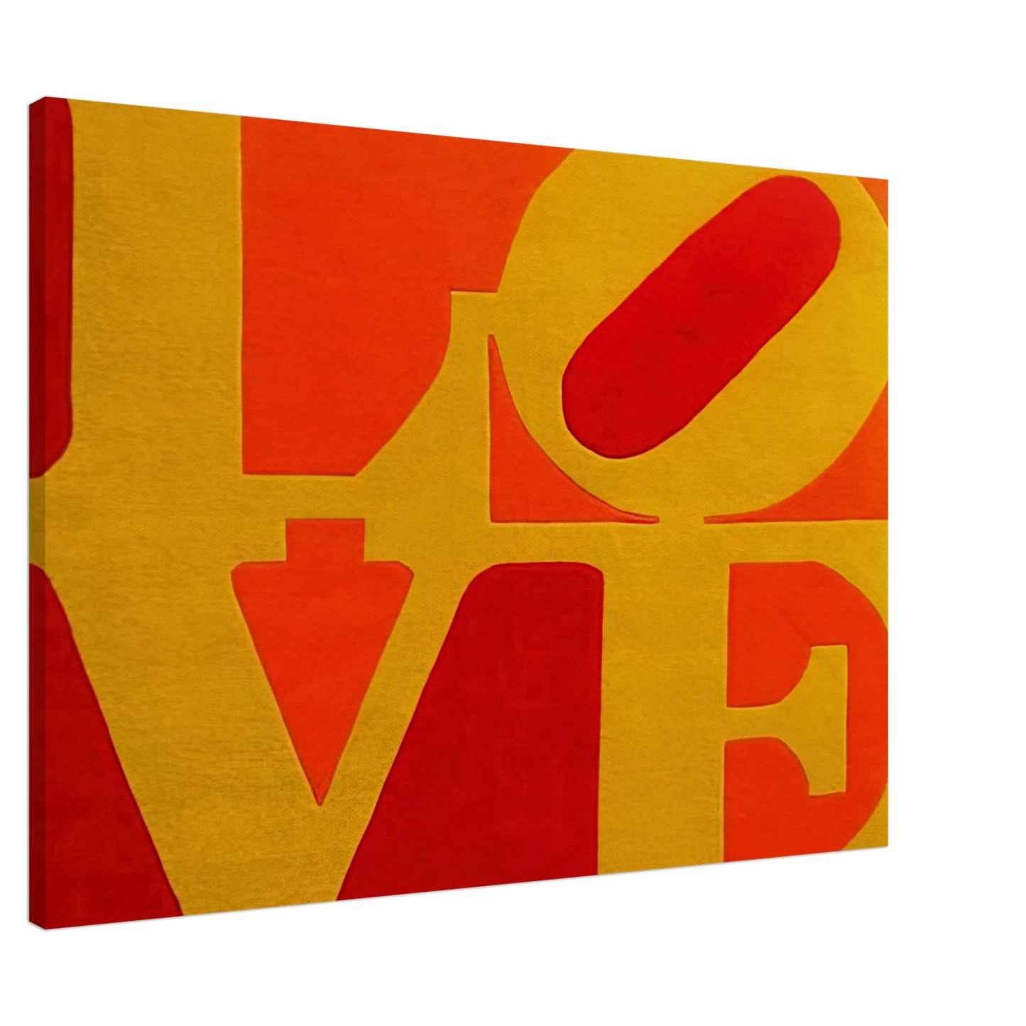 Robert Indiana - Chosen Love Canvas - 20x30 cm / 8x12 inches-canvas
