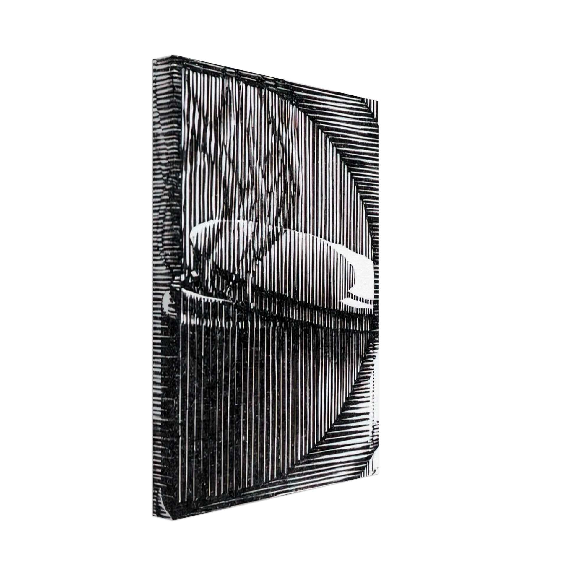 MC Escher - INITIAL D Canvas - 70x100 cm / 28x40 inches-canvas