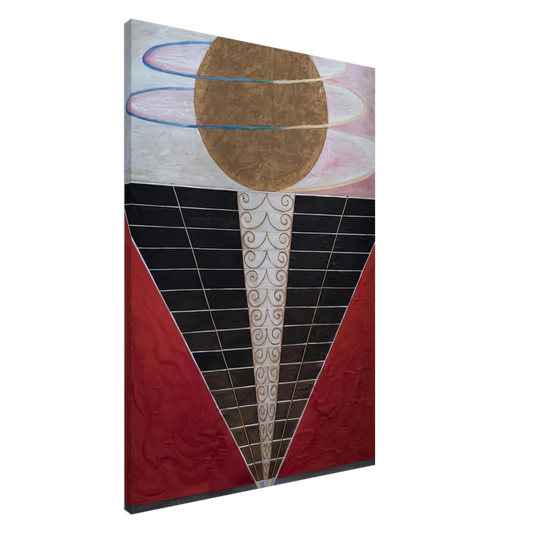 Hilma af Klint - ALTARPIECE NO 2 1915 Canvas - 20x30 cm / 8x12 inches-canvas