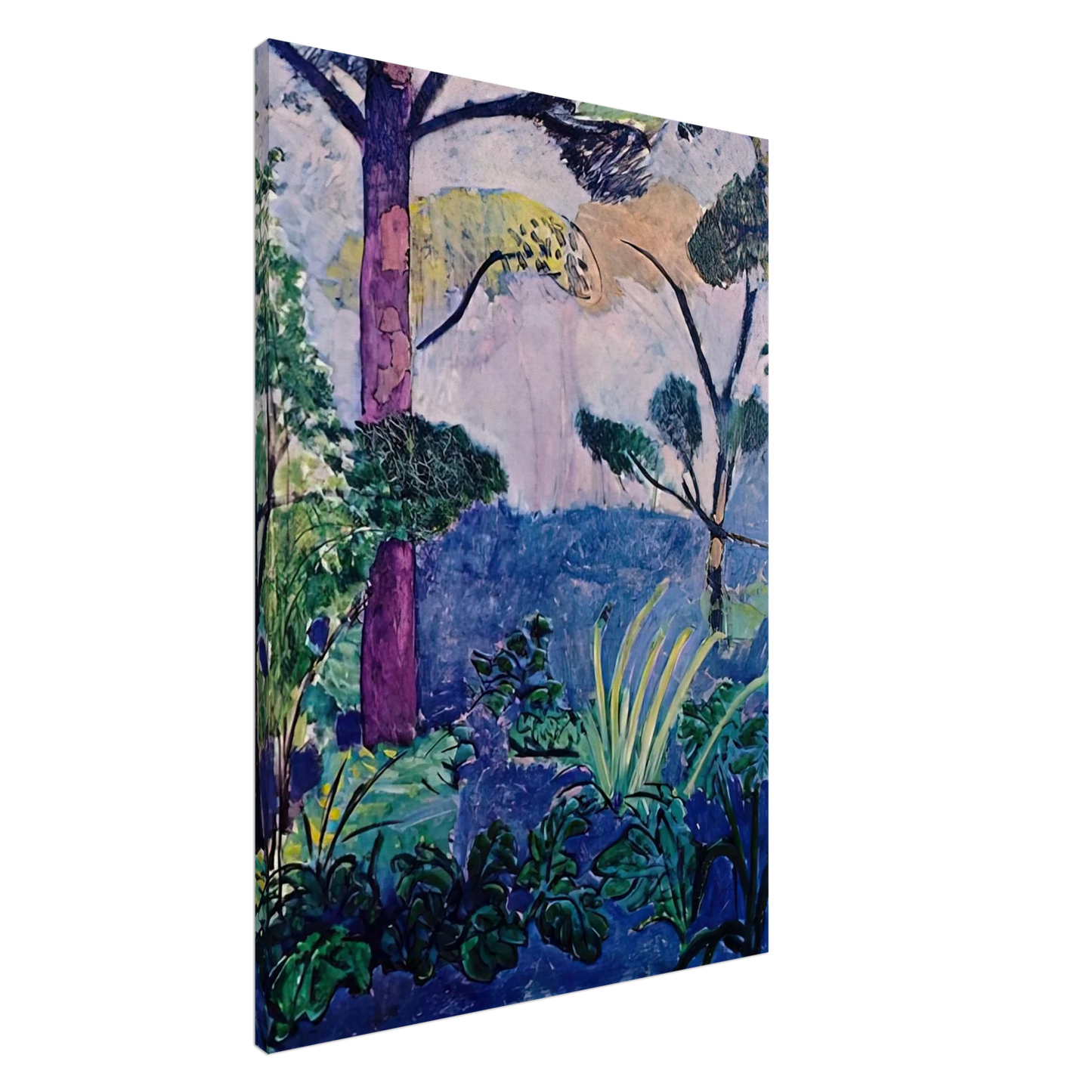Henri Matisse - MOROCCAN LANDSCAPE Canvas - 20x30 cm / 8x12 inches-canvas