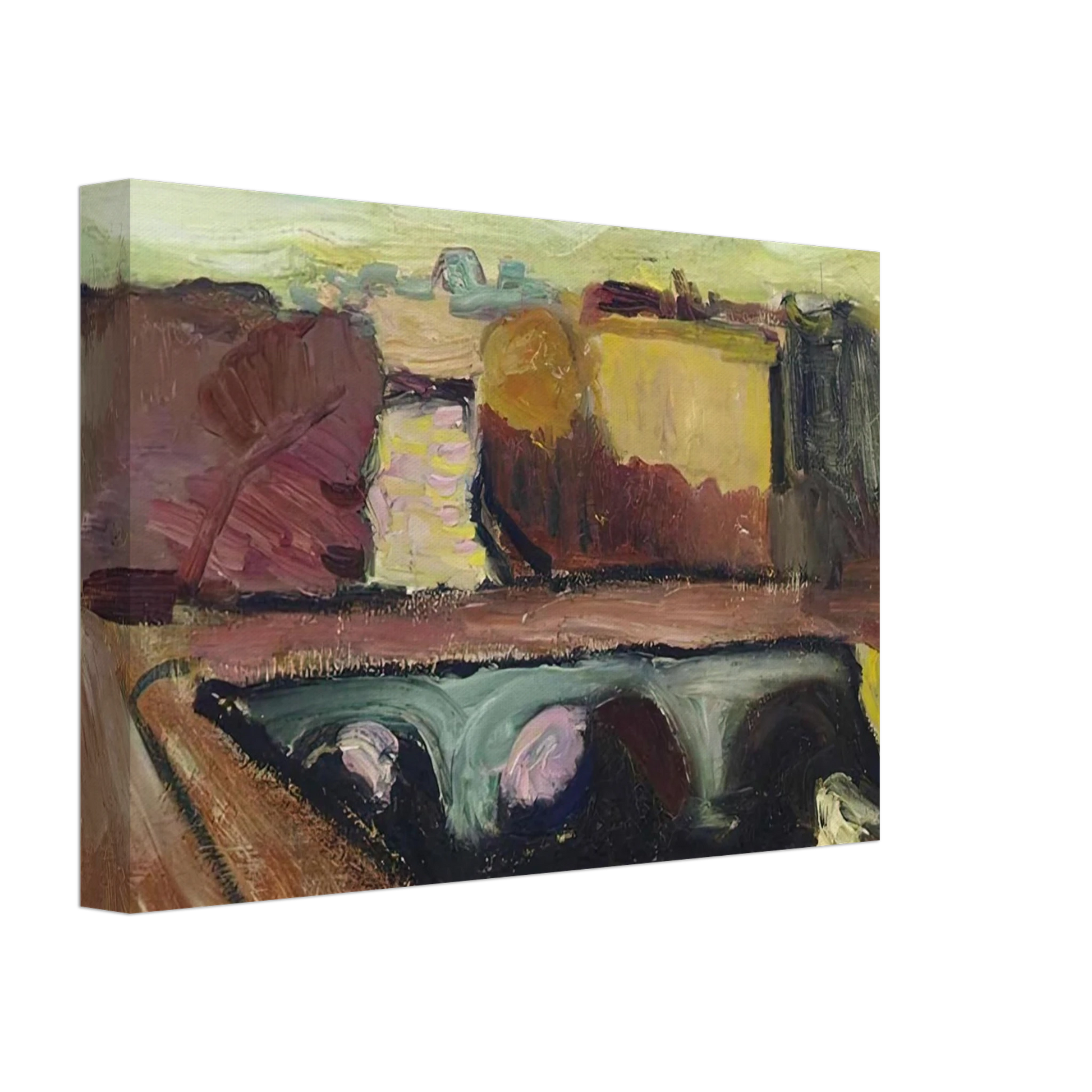 Henri Matisse - VUE DE LA SEINE LE PONT SAINT MICHEL 1904 Canvas - 40x60 cm / 16x24 inches-canvas