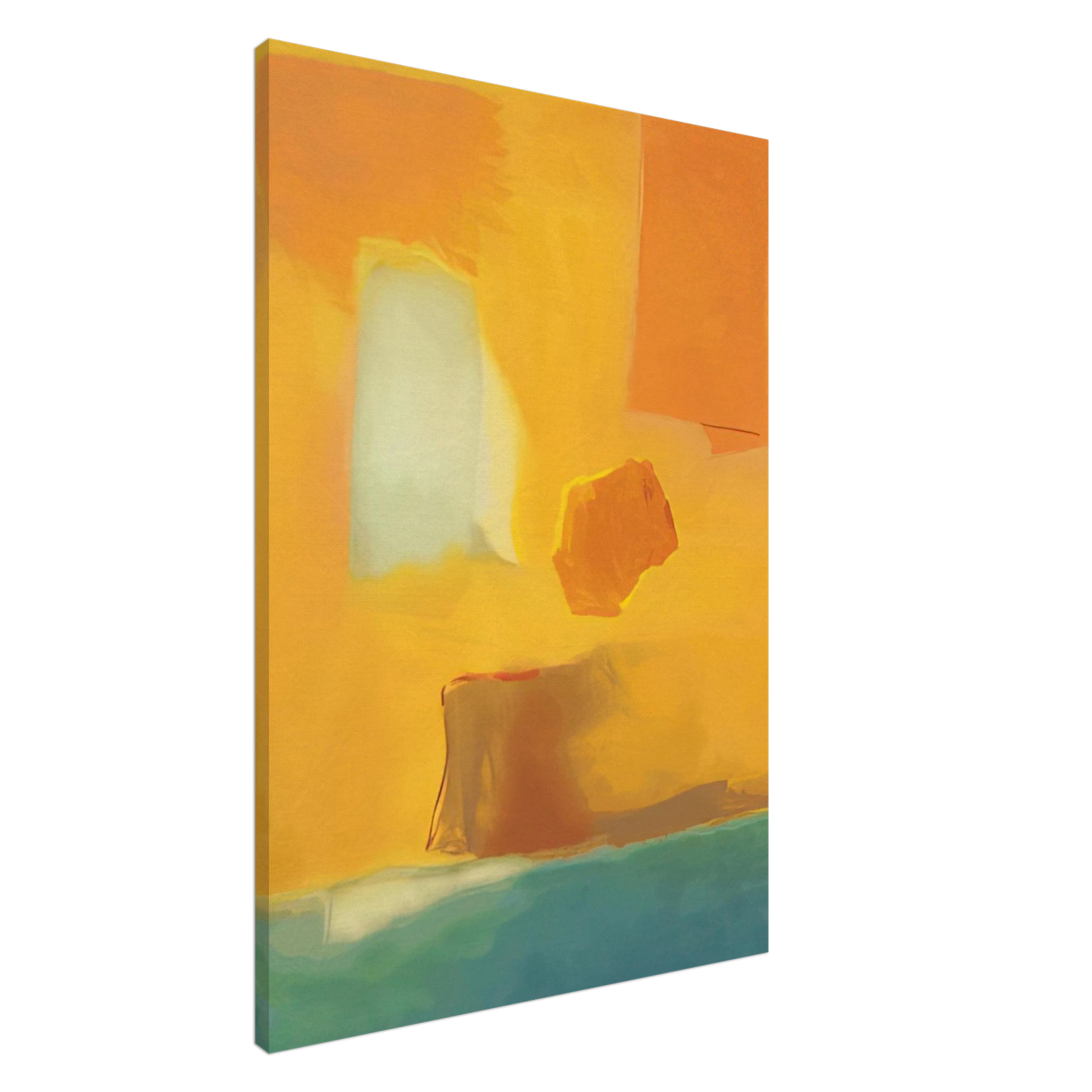 Esteban Vicente - UNTITLED 1985 Canvas - 20x30 cm / 8x12 inches-canvas