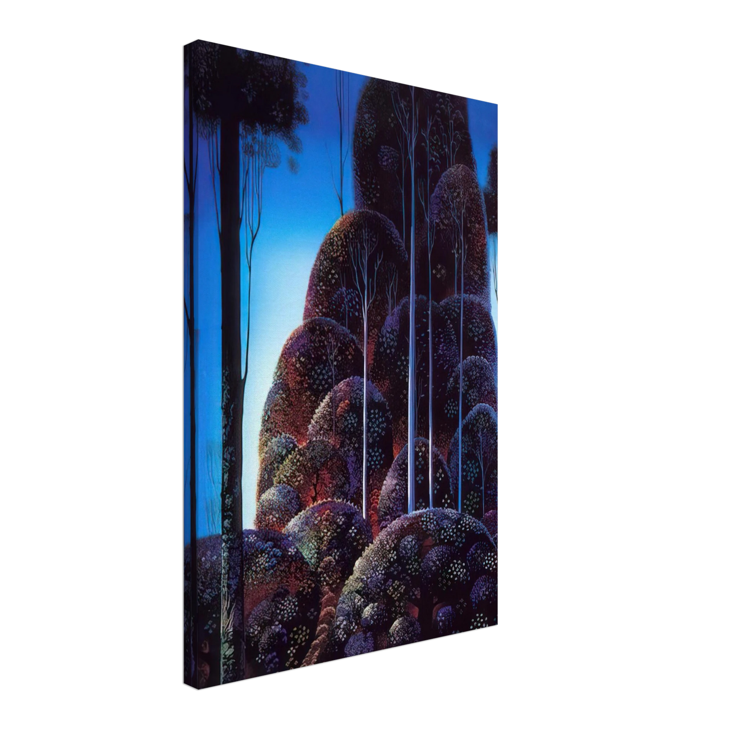 Eyvind Earle - Tall Trees Canvas - 70x100 cm / 28x40 inches-canvas