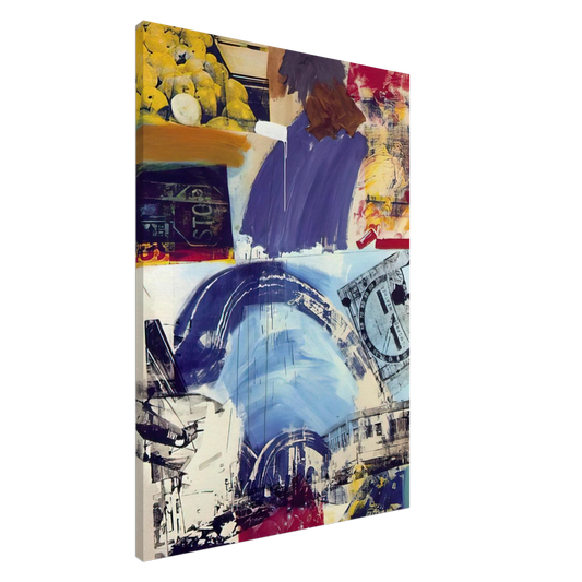 Robert Rauschenberg - HARBOR Canvas - 20x30 cm / 8x12 inches-canvas