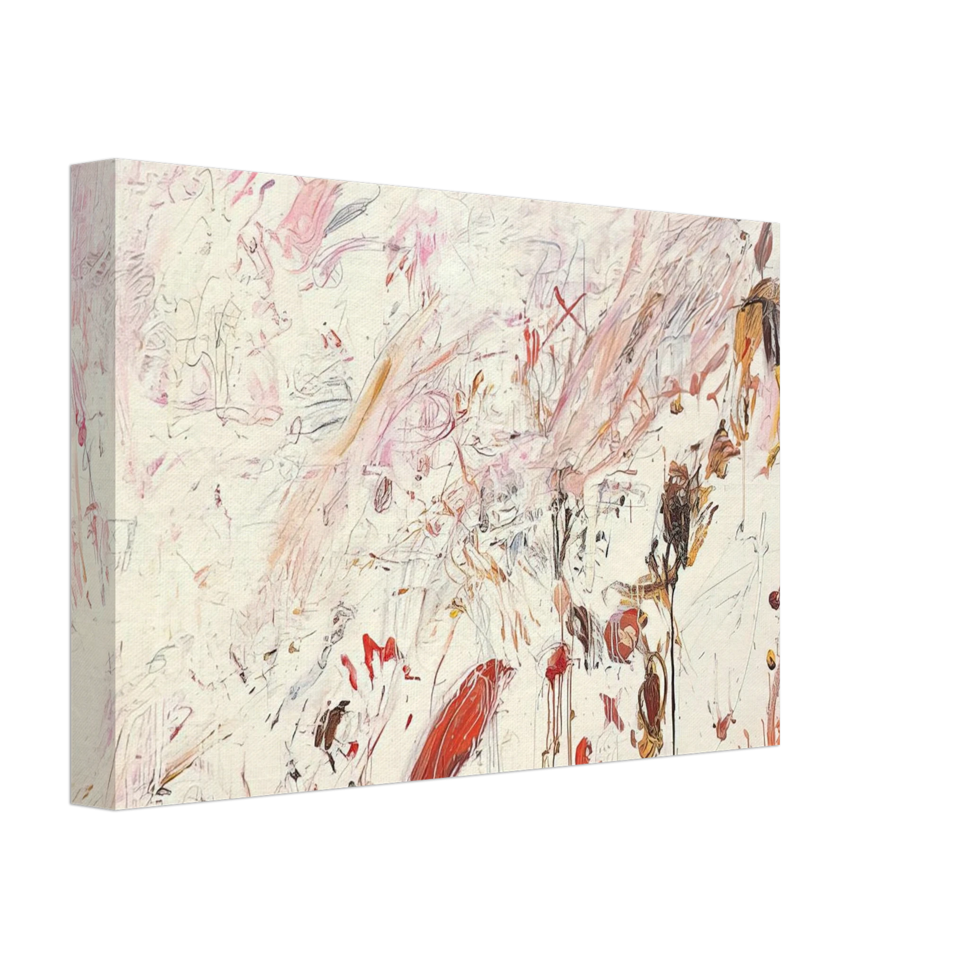 Cy Twombly - Ferragosto III Canvas - 70x100 cm / 28x40 inches-canvas