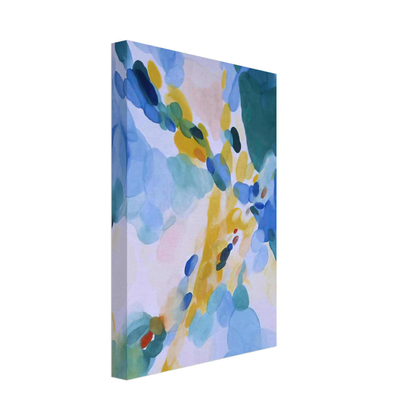 Alice Baber - Red Passage Canvas - 70x100 cm / 28x40 inches-canvas