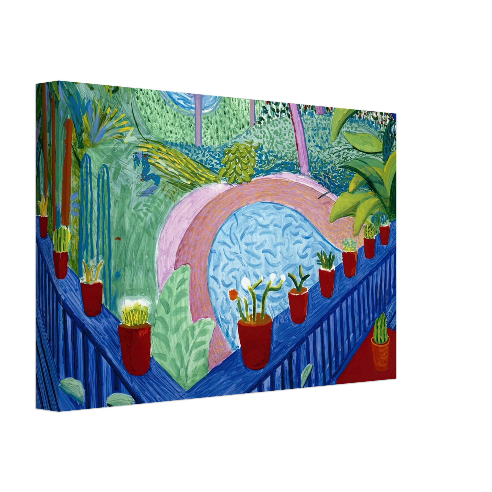 David Hockney - David Hockney Canvas - 40x60 cm / 16x24 inches-canvas
