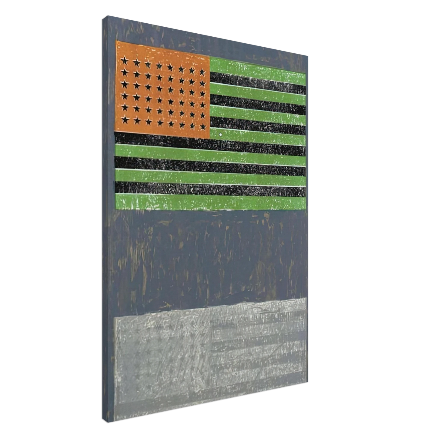 Jasper Johns - FLAGS ULAE 42 Canvas - 20x30 cm / 8x12 inches-canvas