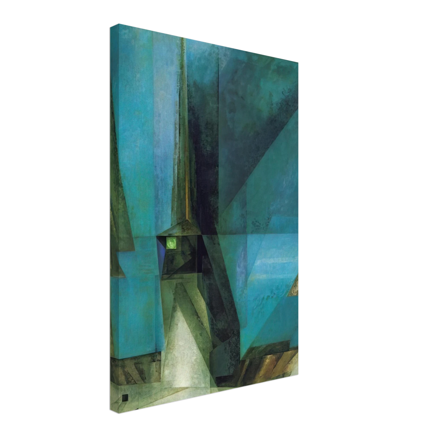 Lyonel Feininger - GELMERODA XIII 1936 Canvas - 70x100 cm / 28x40 inches-canvas