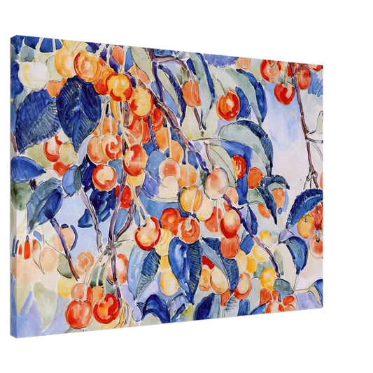 Theo van Rysselberghe - CHERRIES Canvas - 20x30 cm / 8x12 inches-canvas