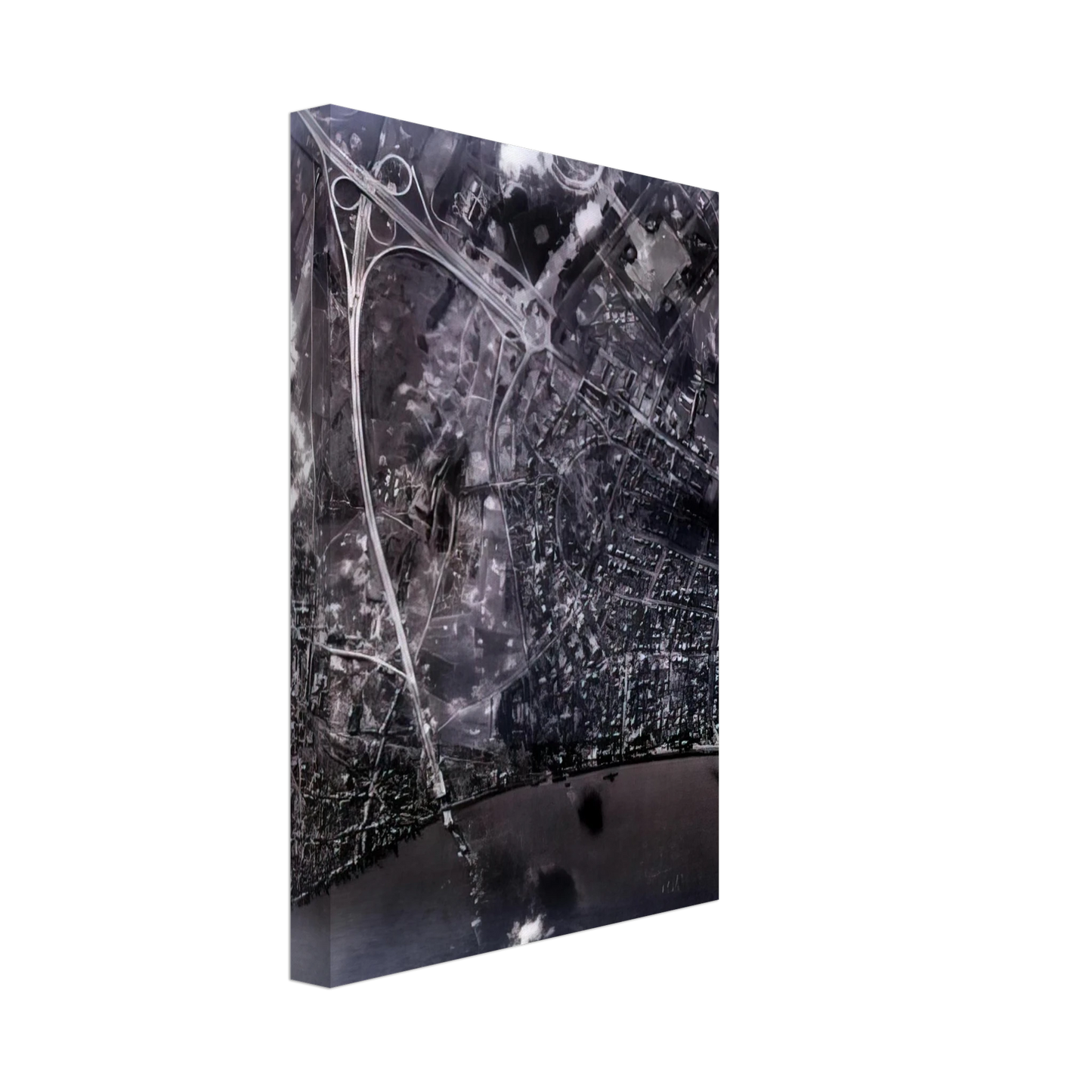 Gerhard Richter - 14 FEB 45 2002 Canvas - 40x60 cm / 16x24 inches-canvas