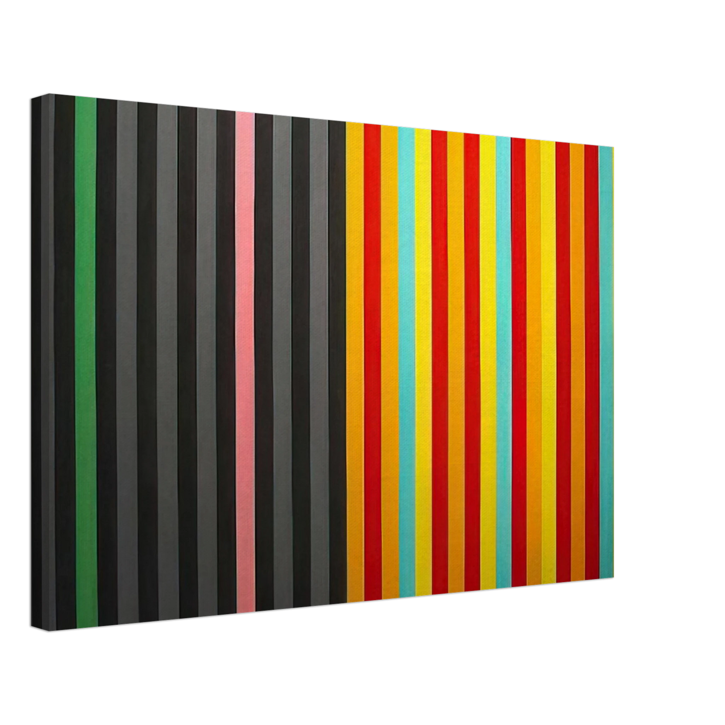 Gene Davis - Hot Susan - 1965 Canvas - 70x100 cm / 28x40 inches-canvas