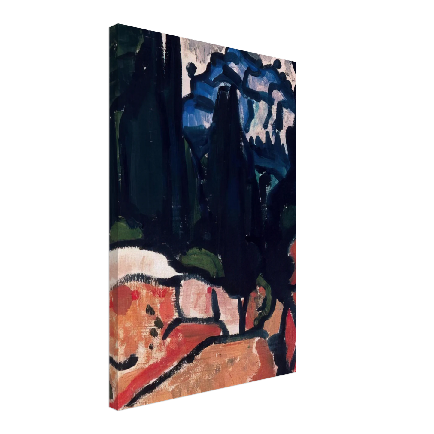 Andre Derain - NOT DETECTED 256142 Canvas - 40x60 cm / 16x24 inches-canvas