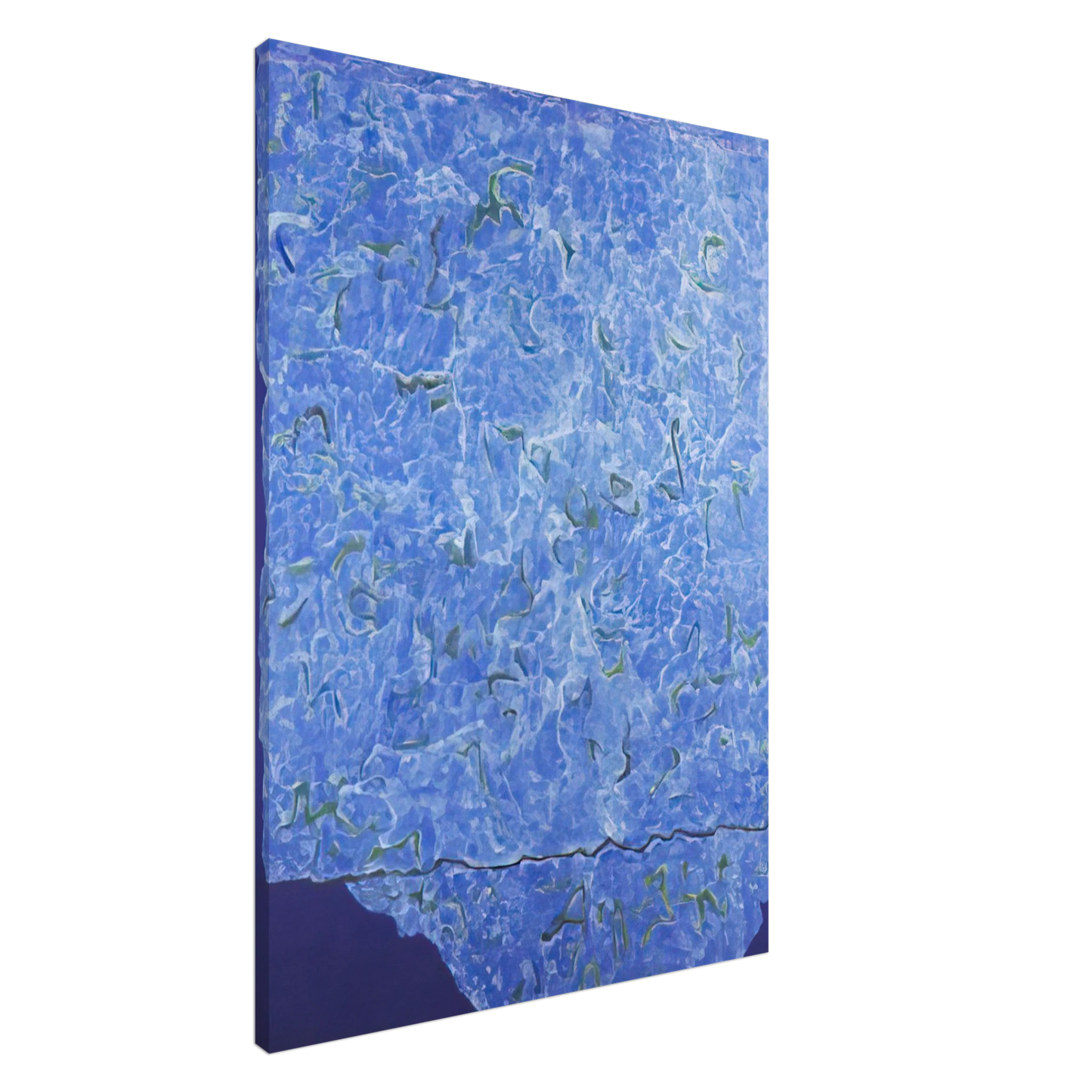 Theodoros Stamos - Infinity Field, Jerusalem Series, 3rd Letter - 1985 Canvas - 20x30 cm / 8x12 inches-canvas