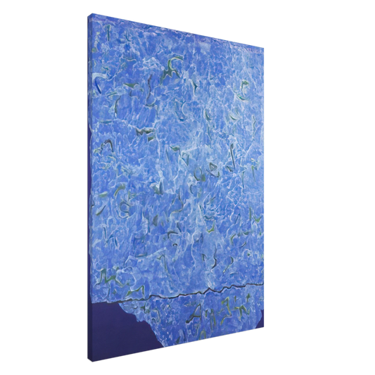 Theodoros Stamos - Infinity Field, Jerusalem Series, 3rd Letter - 1985 Canvas - 20x30 cm / 8x12 inches-canvas