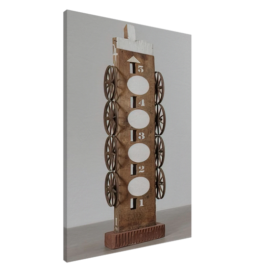 Robert Indiana - Moon Canvas - 20x30 cm / 8x12 inches-canvas