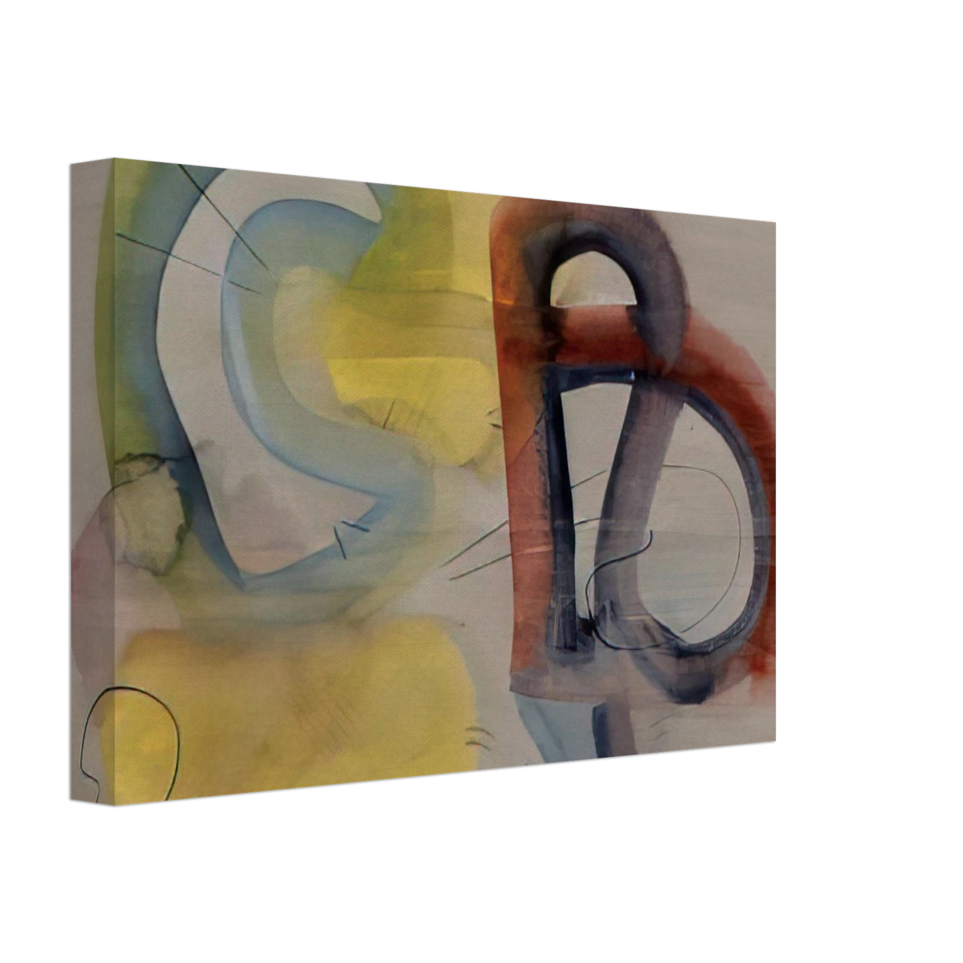 John Ferren - Mallorca - 1934 Canvas - 40x60 cm / 16x24 inches-canvas