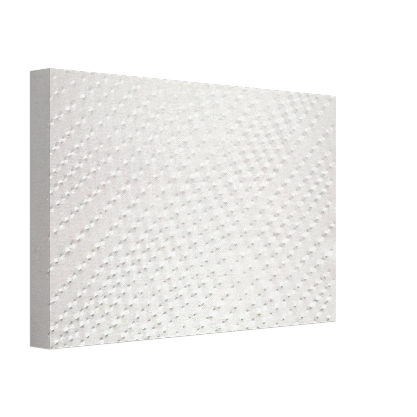 Enrico Castellani - Untitled Hommage a Santomaso - Spatialism Canvas - 70x100 cm / 28x40 inches-canvas