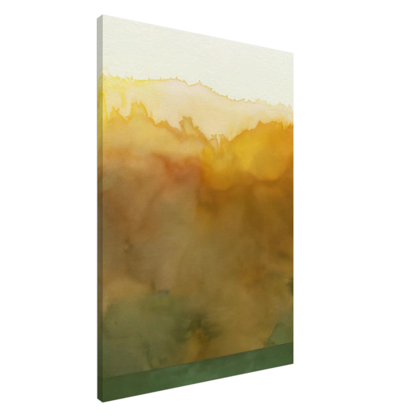 Ronnie Landfield - Turtle - 1977 Canvas - 20x30 cm / 8x12 inches-canvas