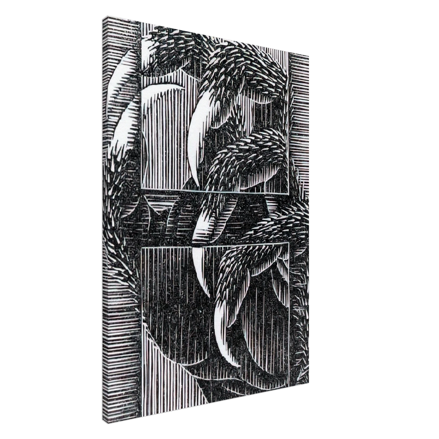 MC Escher - ESCHER (13) Canvas - 20x30 cm / 8x12 inches-canvas