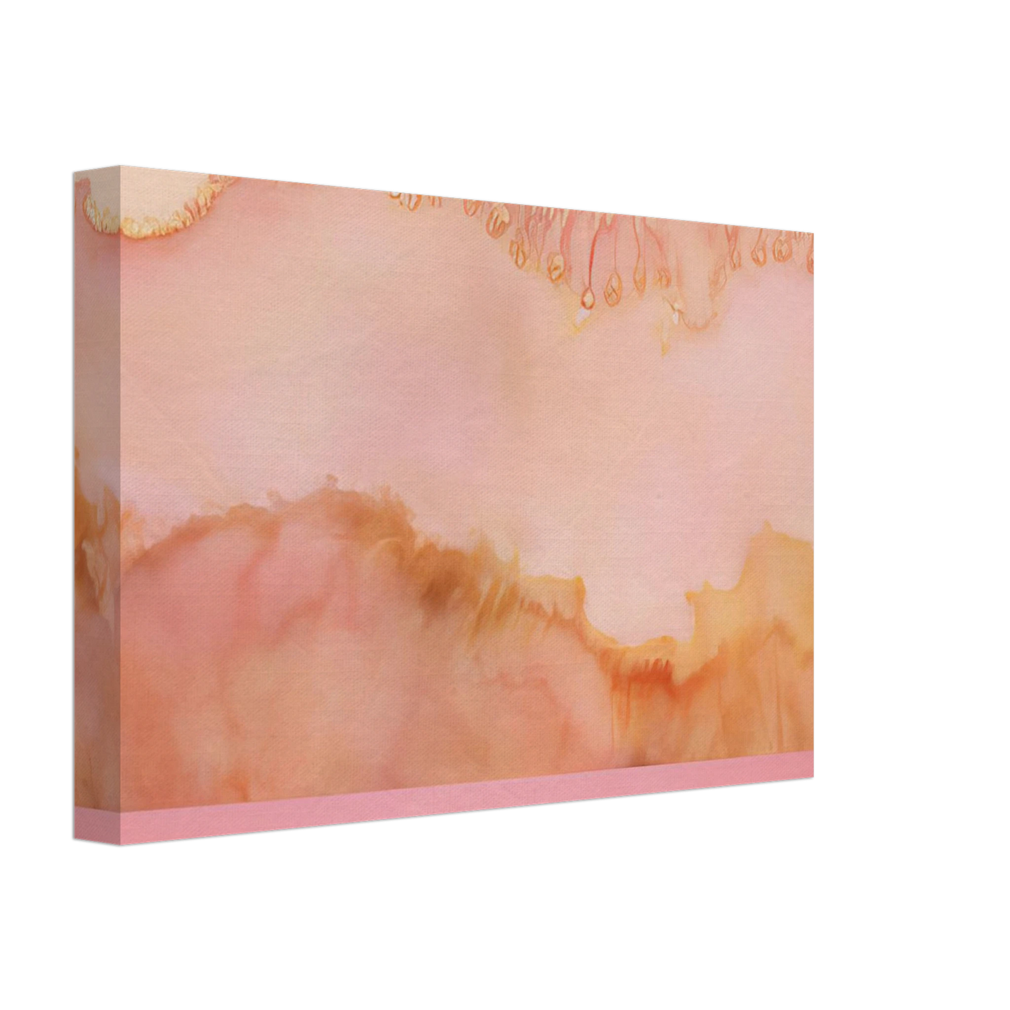 Ronnie Landfield - Pale Goddess - 1978 Canvas - 70x100 cm / 28x40 inches-canvas