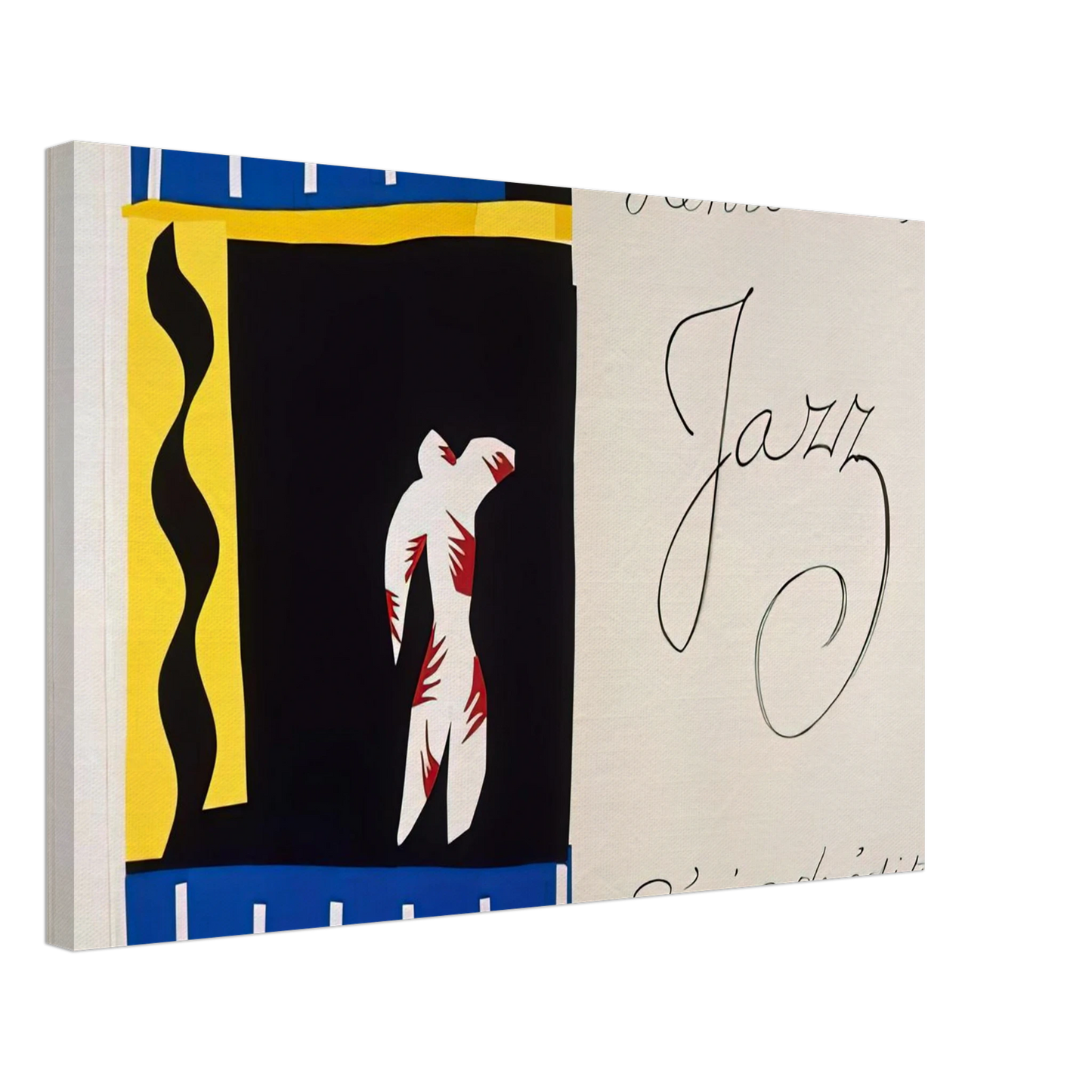 Henri Matisse - JAZZ BOOK 1947 Canvas - 40x60 cm / 16x24 inches-canvas