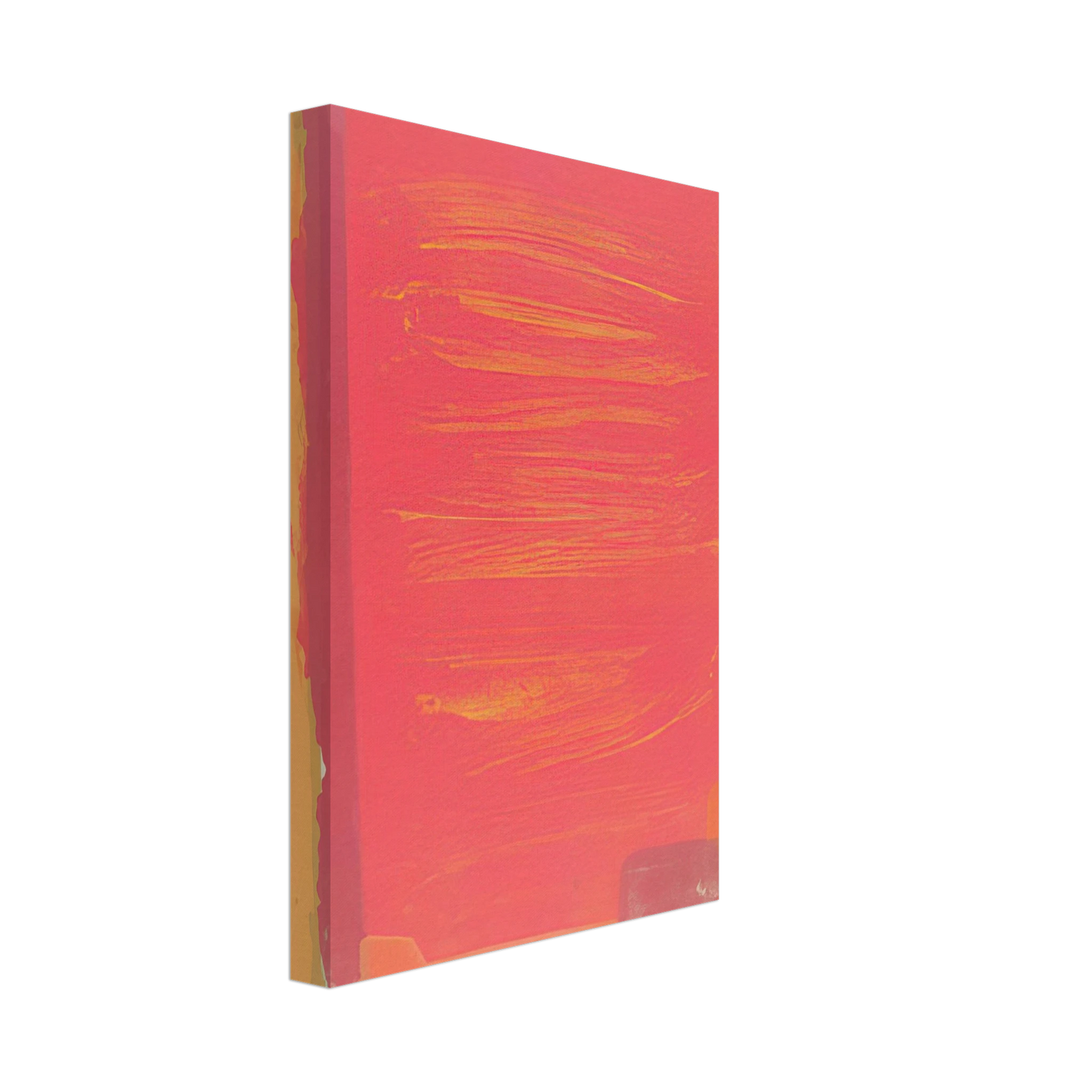 John Hoyland - Untitled II - 1974 Canvas - 40x60 cm / 16x24 inches-canvas