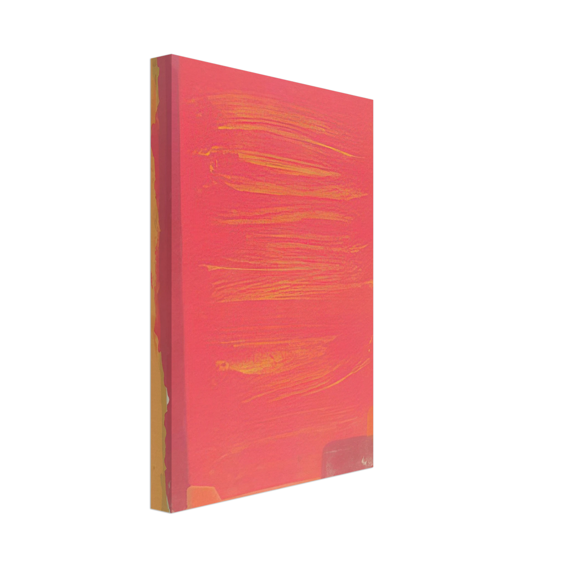 John Hoyland - Untitled II - 1974 Canvas - 40x60 cm / 16x24 inches-canvas