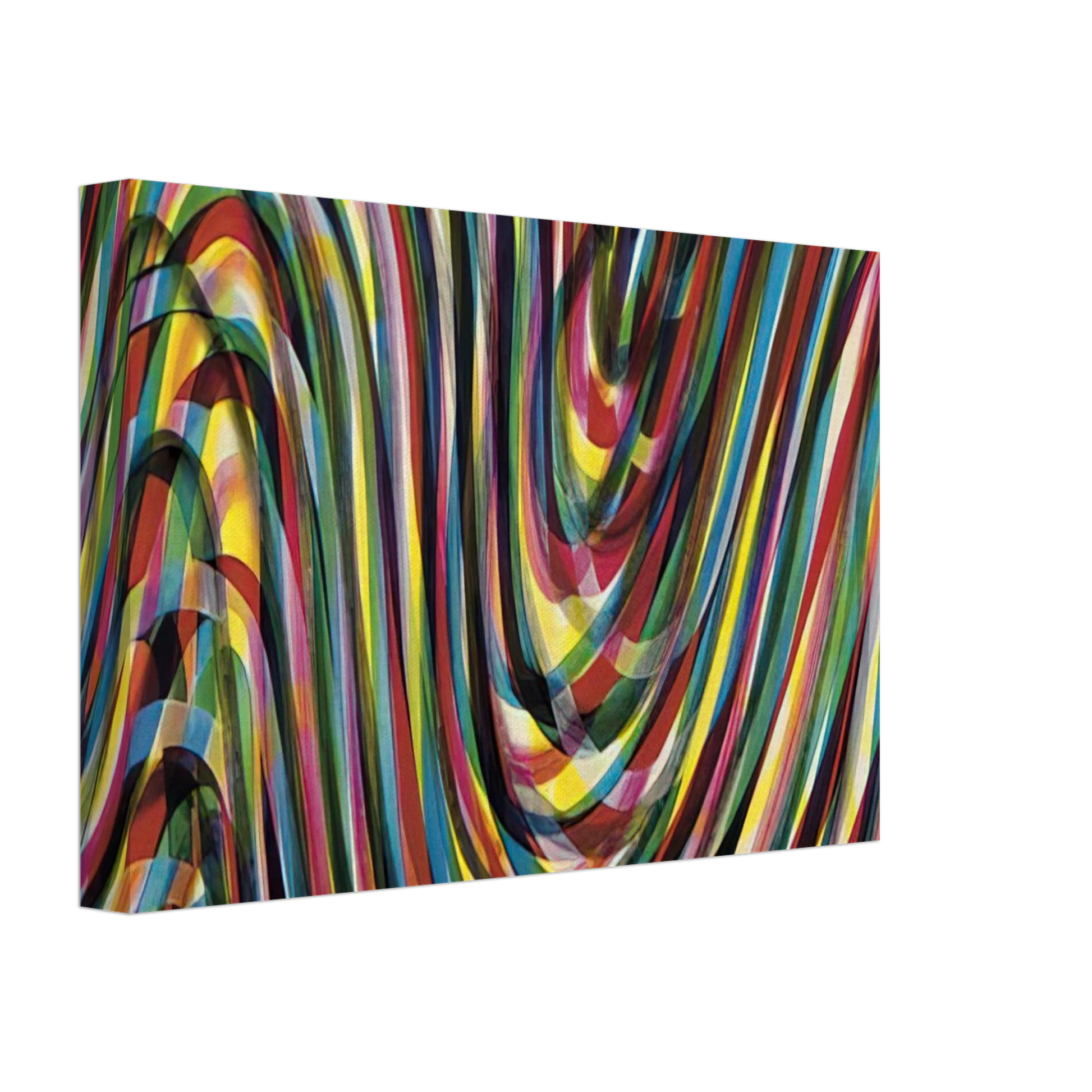 Sol LeWitt - Horizontal Wavy Lines Canvas - 40x60 cm / 16x24 inches-canvas