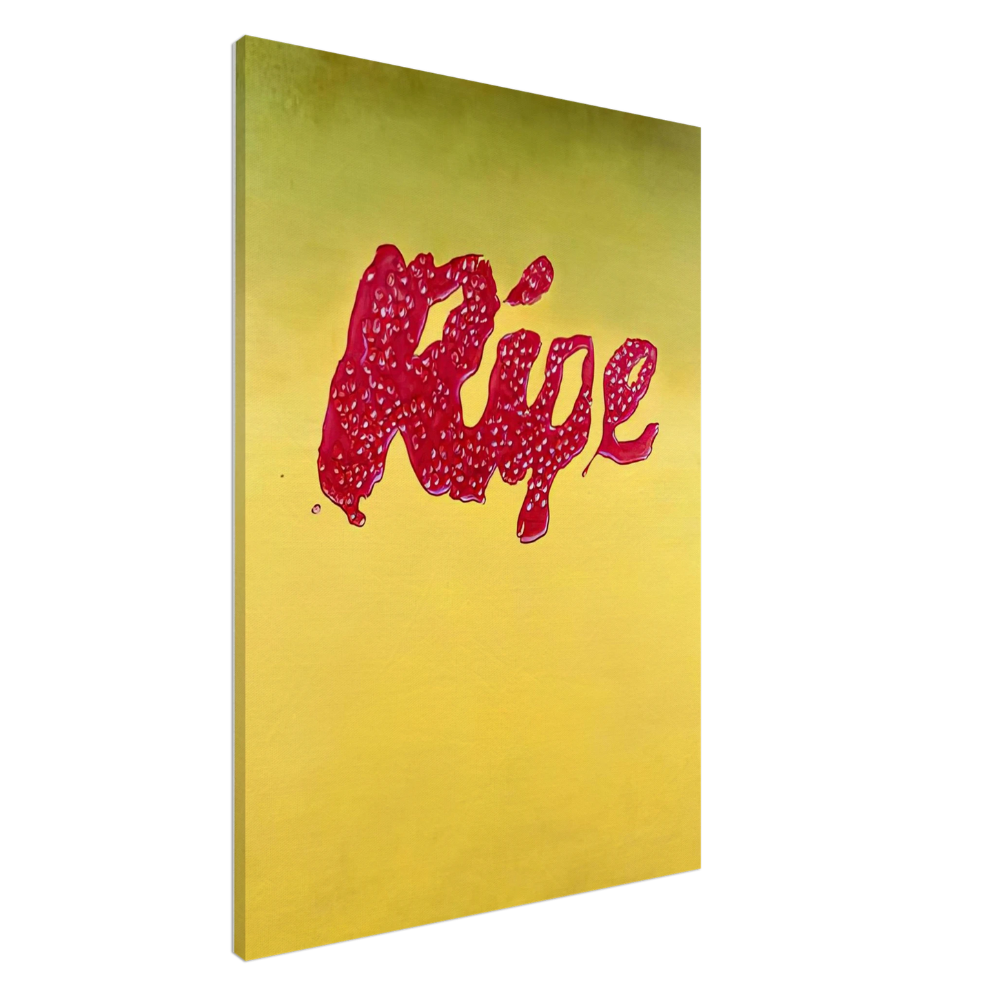 Edward Ruscha - RIPE Canvas - 20x30 cm / 8x12 inches-canvas
