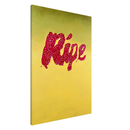 Edward Ruscha - RIPE Canvas - 20x30 cm / 8x12 inches-canvas