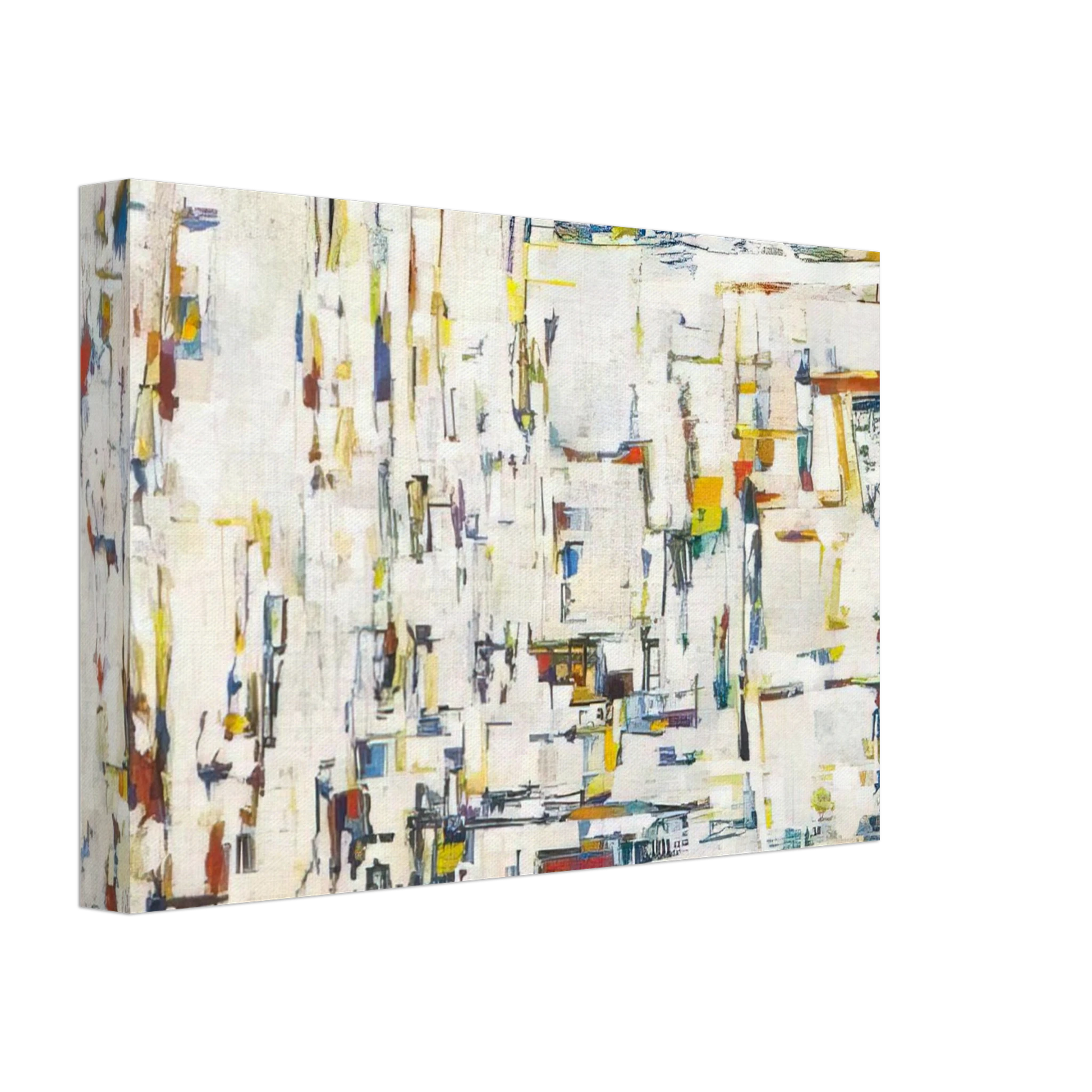 Maria Helena Vieira da Silva - Untitled - 1995 Canvas - 70x100 cm / 28x40 inches-canvas