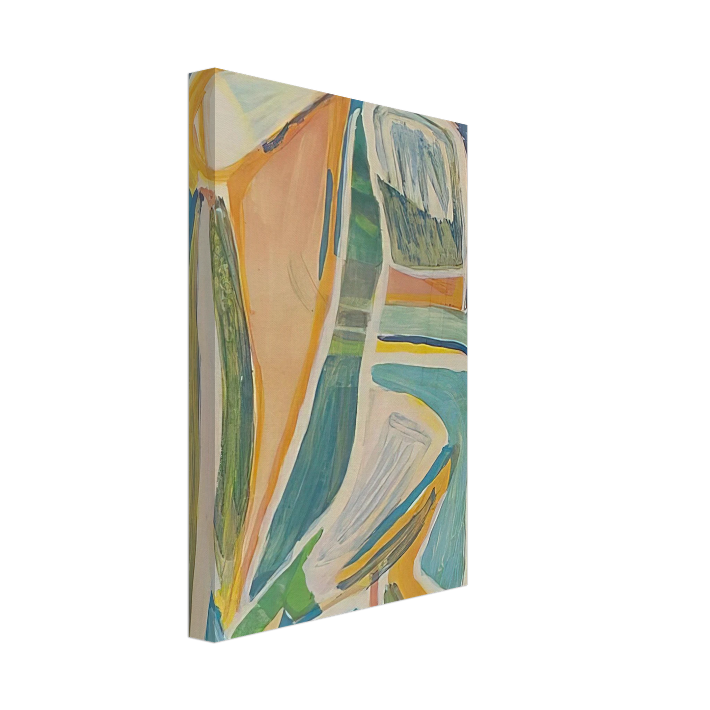 Bram van Velde - Untitled - Lyrical Abstraction Canvas - 70x100 cm / 28x40 inches-canvas