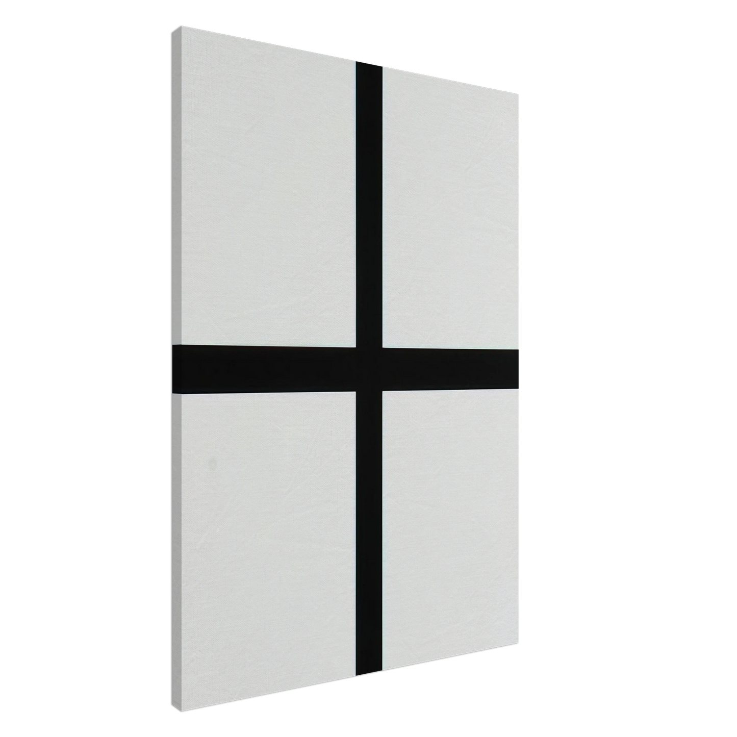 Francois Morellet - Trames 0Â°-90Â°---40 mm au trait et pleines - 1972 Canvas - 20x30 cm / 8x12 inches-canvas