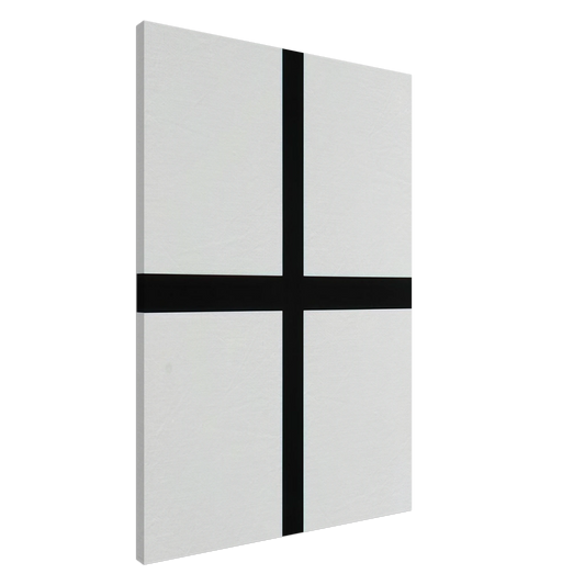 Francois Morellet - Trames 0Â°-90Â°---40 mm au trait et pleines - 1972 Canvas - 20x30 cm / 8x12 inches-canvas