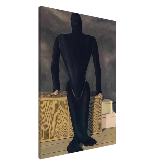 Rene Magritte - THE FEMALE THIEF 1927 Canvas - 20x30 cm / 8x12 inches-canvas