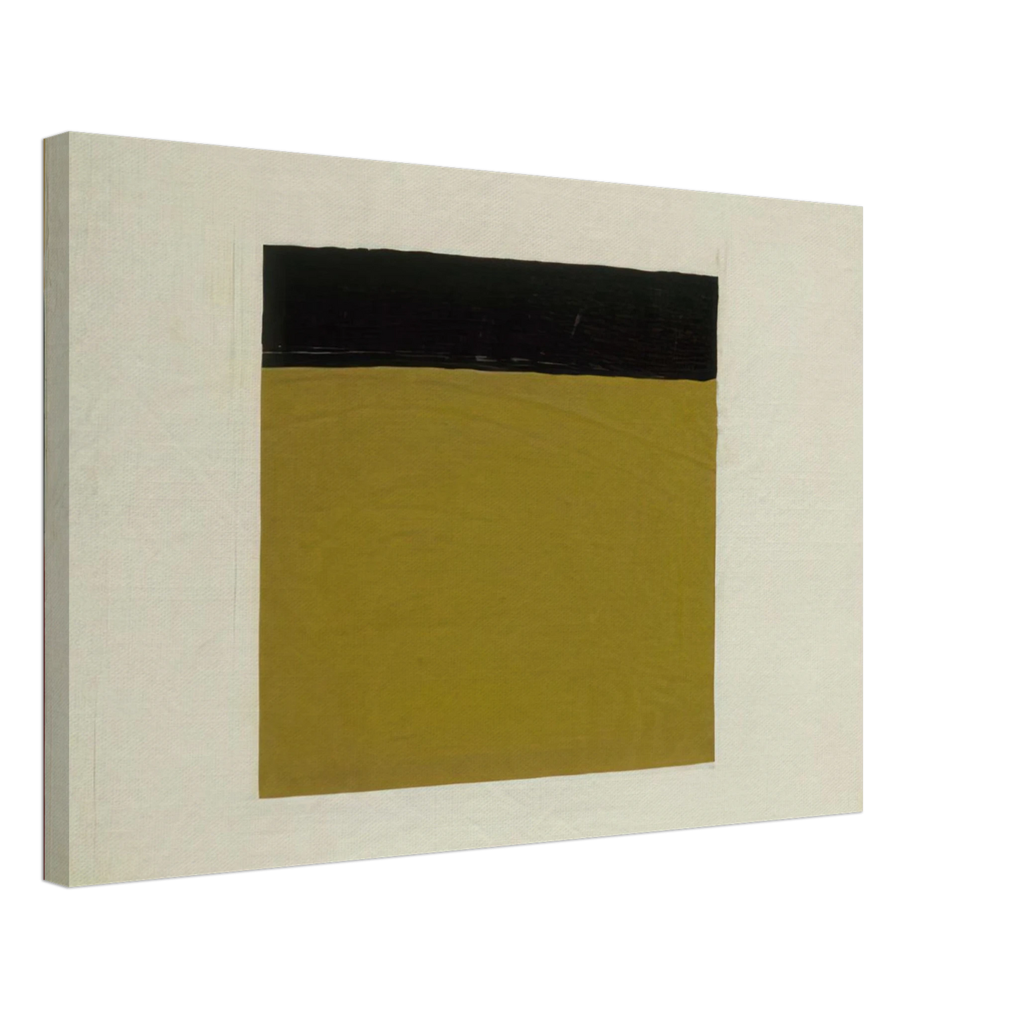 Al Held - White Square Canvas - 70x100 cm / 28x40 inches-canvas