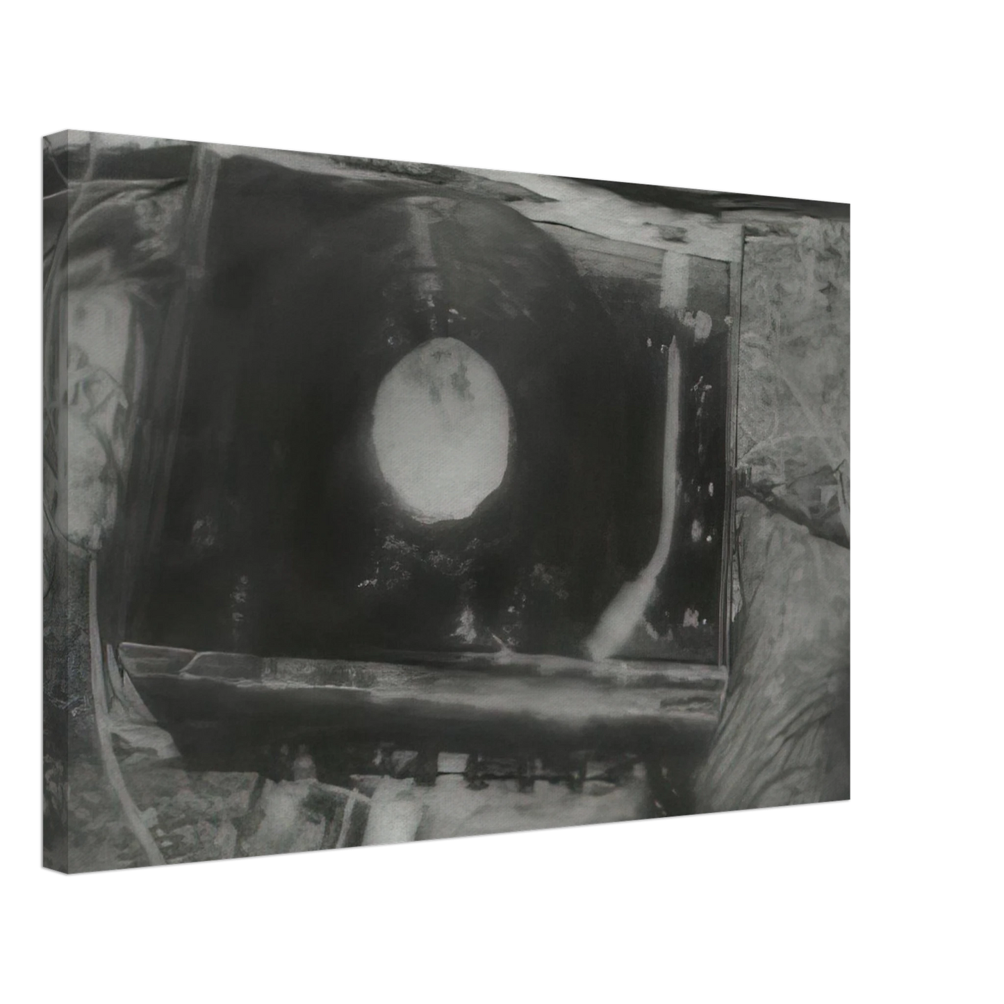 Gerhard Richter - RECORD PLAYER 1988 Canvas - 70x100 cm / 28x40 inches-canvas