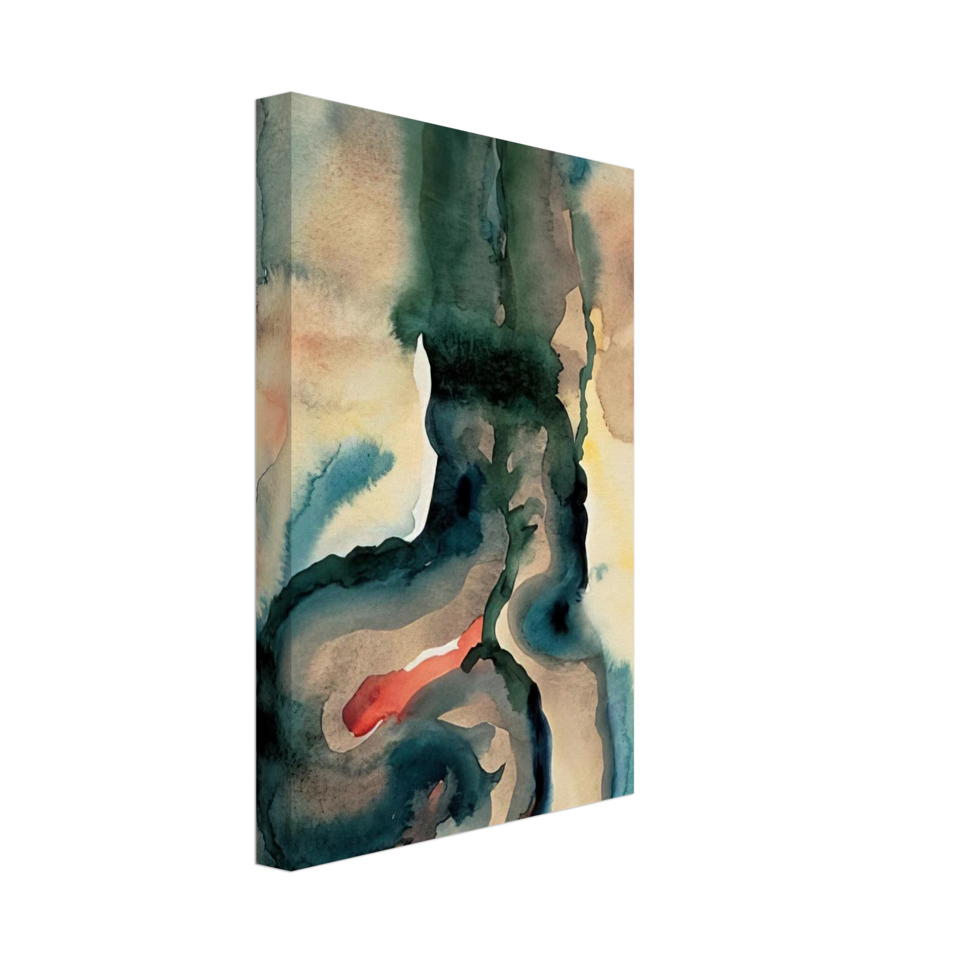 Georgia O'Keeffe - Portrait No. III Canvas - 40x60 cm / 16x24 inches-canvas