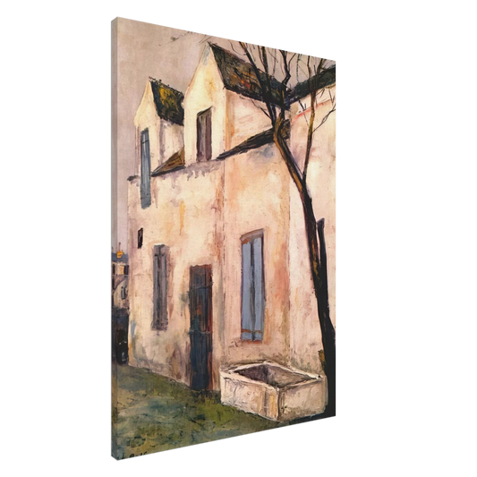 Maurice Utrillo - THE DEBRAY FARM Canvas - 20x30 cm / 8x12 inches-canvas