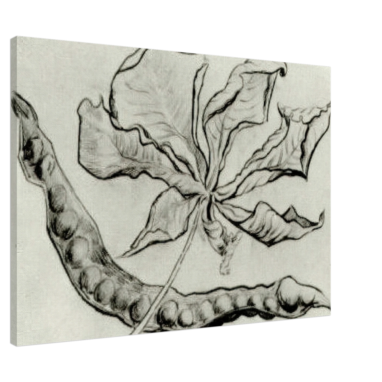Vincent van Gogh - Dead Leaf and Pod Canvas - 20x30 cm / 8x12 inches-canvas