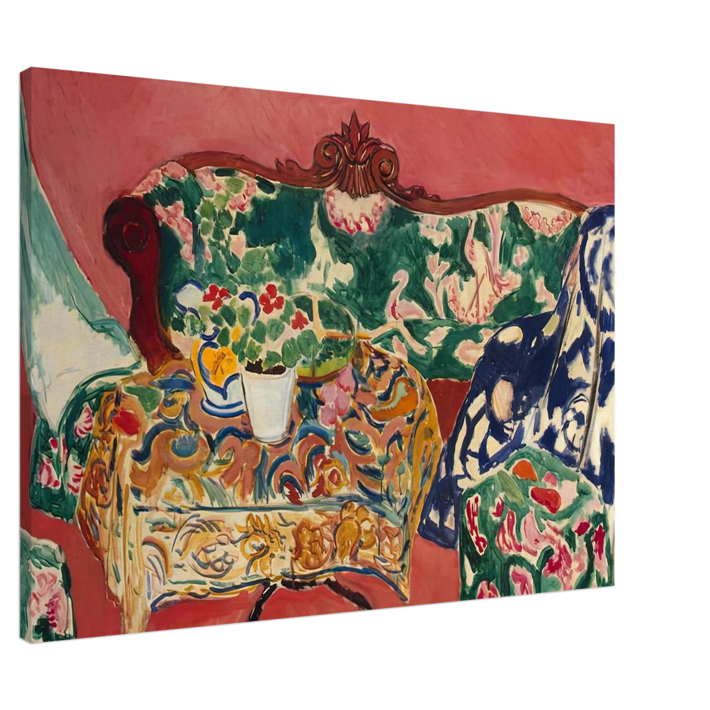 Henri Matisse - SEVILLE STILL LIFE 1911 Canvas - 20x30 cm / 8x12 inches-canvas