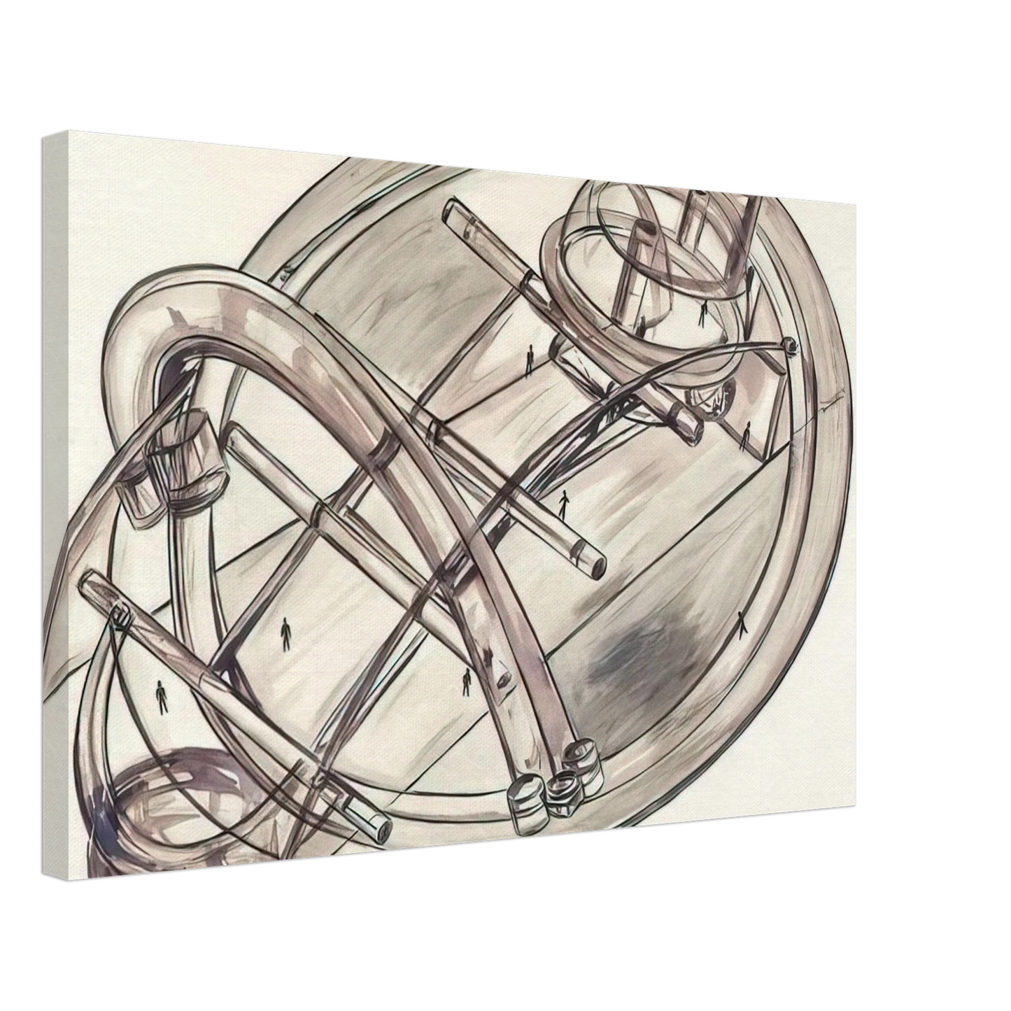 Bram van Velde - Untitled - 1972 Canvas - 40x60 cm / 16x24 inches-canvas