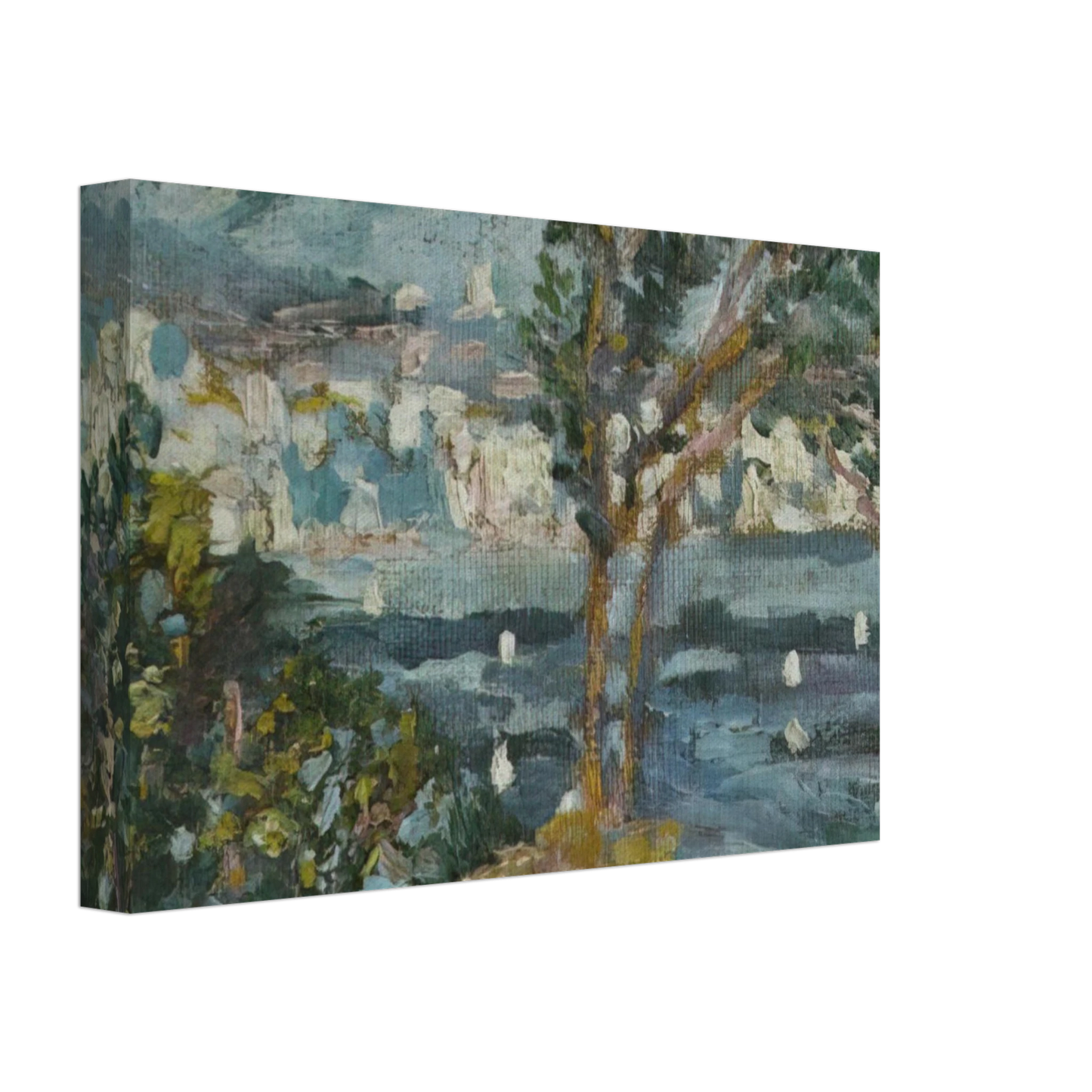 Salvador Dali - LANDSCAPE CADAQUES 1920 Canvas - 70x100 cm / 28x40 inches-canvas