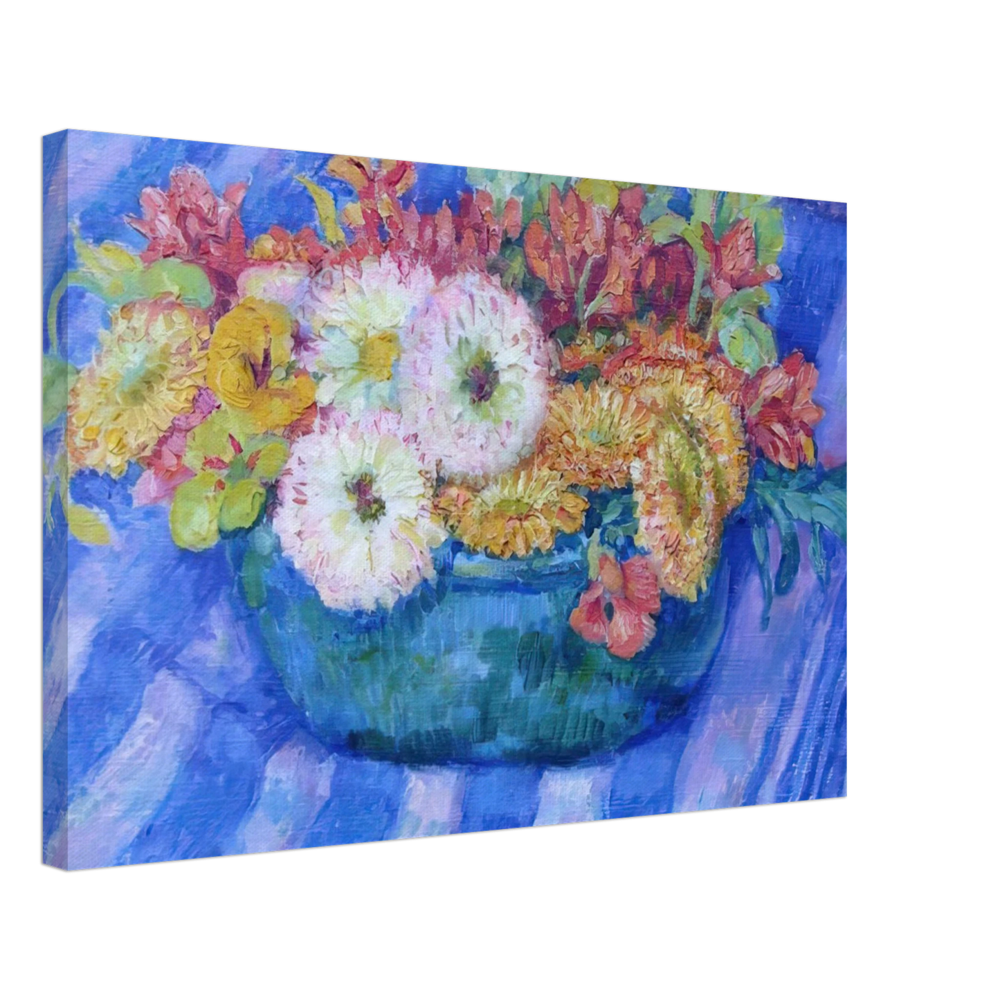Theo van Rysselberghe - YELLOW BOUQUET 1917 Canvas - 40x60 cm / 16x24 inches-canvas