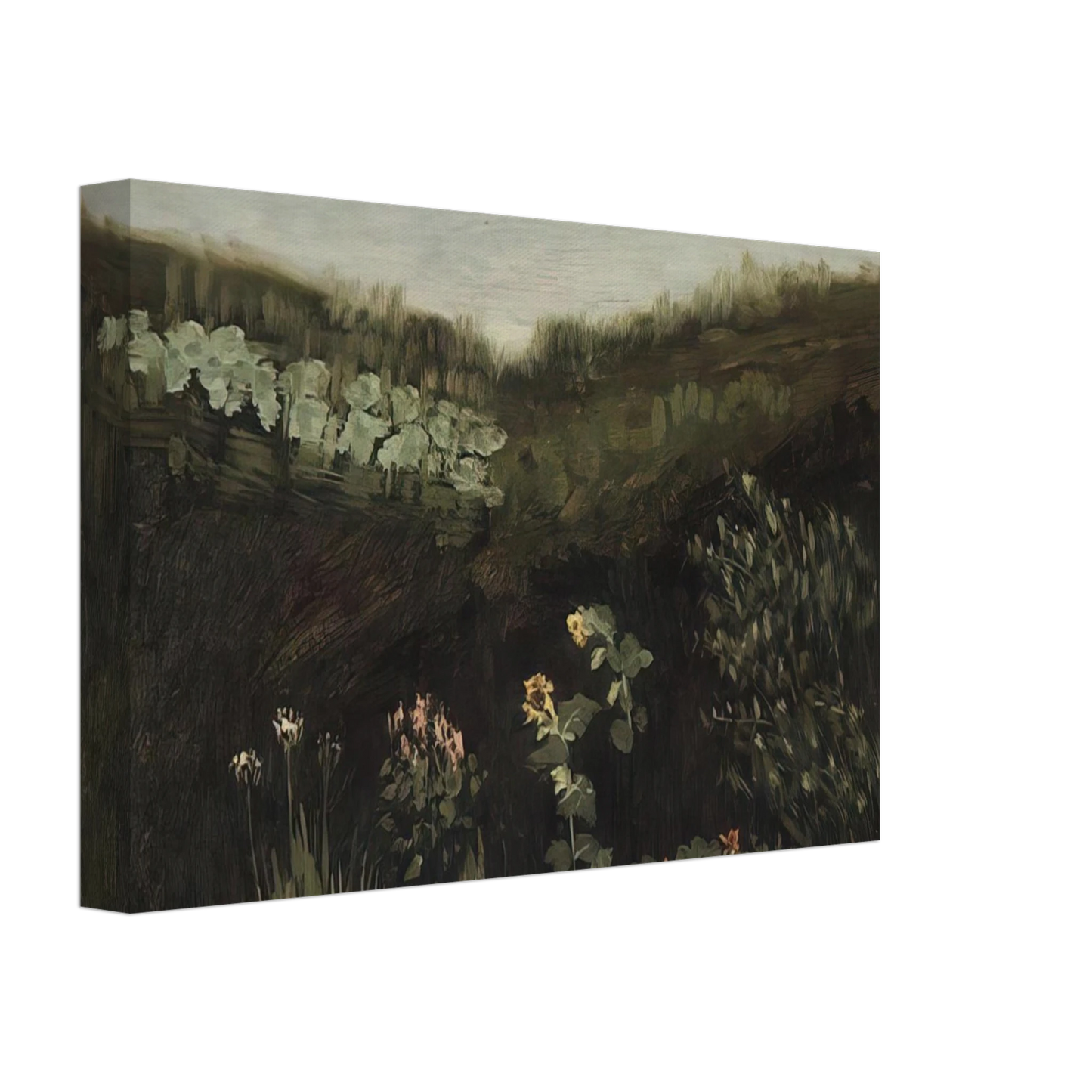 Arkhyp Kuindzhi - Sunflowers. Crimea Canvas - 40x60 cm / 16x24 inches-canvas