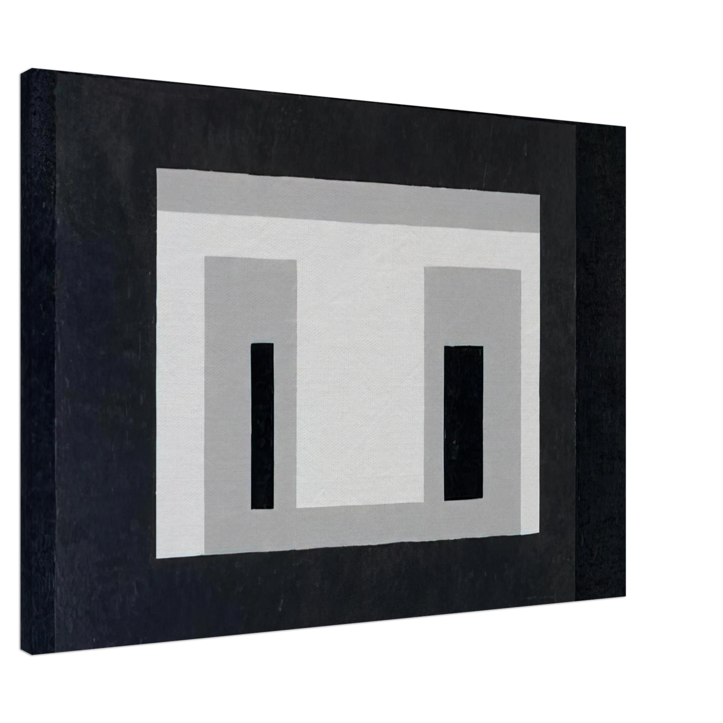 Josef Albers - VARIANT ADOBE 1948 Canvas - 20x30 cm / 8x12 inches-canvas