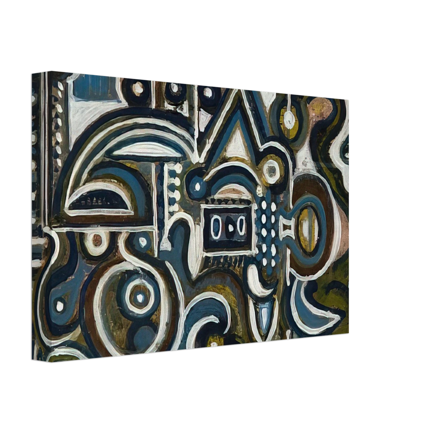 Richard Pousette-Dart - Untitled - 1930 Canvas - 40x60 cm / 16x24 inches-canvas